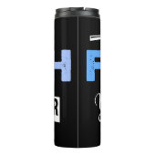 恐怖グラフィックよりも大きな信仰 タンブラー (裏面)