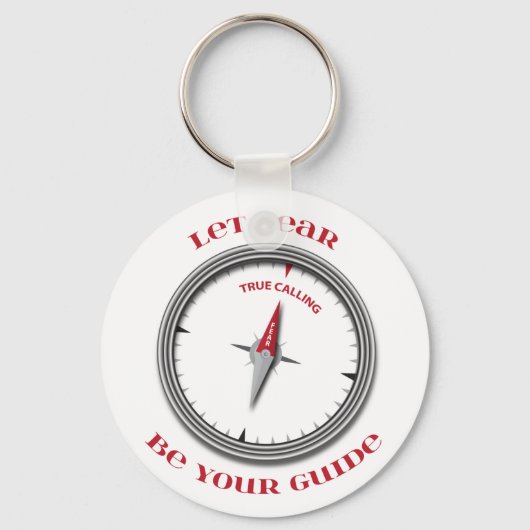 恐怖コンパス – 恐怖をガイドにする キーホルダー (正面)