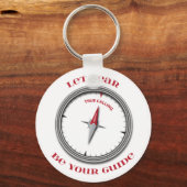 恐怖コンパス – 恐怖をガイドにする キーホルダー (正面)