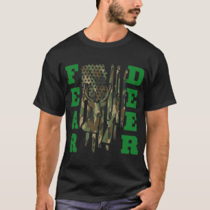 恐怖ザディア迷彩柄アメリカ国旗USA軍隊 Tシャツ