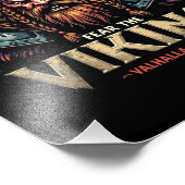 恐怖ザバイキングノルディックウォリアワラウェイズ フォトプリント            (角)