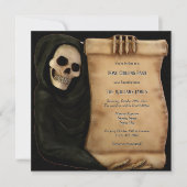 恐怖ハロウィーン 招待状 (正面)