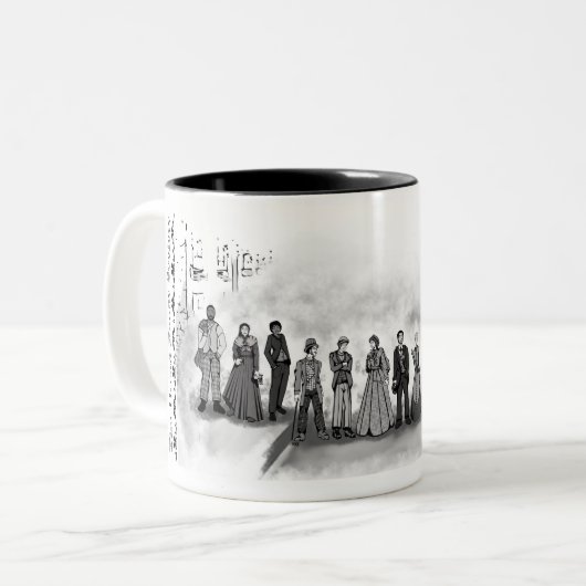 恐怖ペニー社会のマグカップ ツートーンマグカップ (正面左)