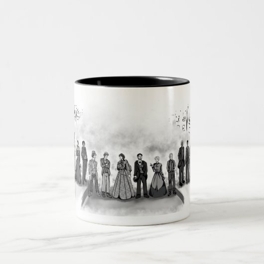 恐怖ペニー社会のマグカップ ツートーンマグカップ (中央)