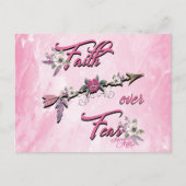 恐怖ポストカードに対する信仰 ポストカード (正面)