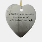 恐怖引用文のオーナメント セラミックオーナメント (右)