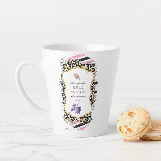 恐怖心から自由を求める数々のグラボワ カフェラテマグ (インサイチュ)