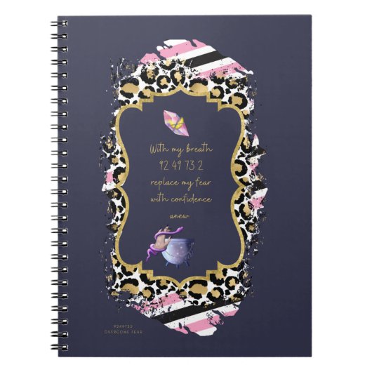 恐怖心から自由を求める数々のグラボワ ノートブック (正面)