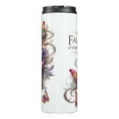 恐怖感動的蝶に対する美しい信仰 タンブラー (裏面)