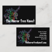 恐怖木 名刺 (正面/裏面)
