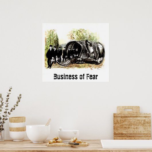 恐怖業務 ポスター (キッチン)