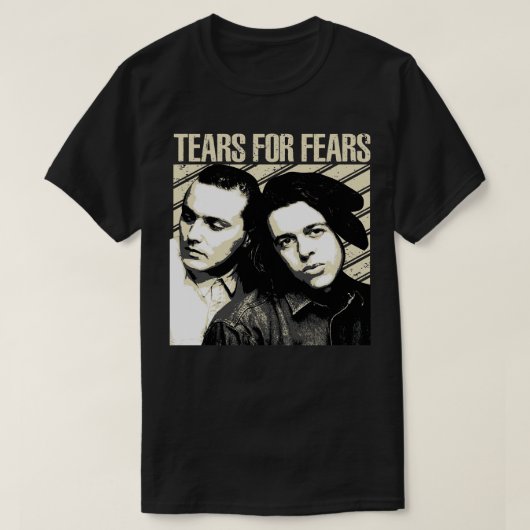 恐怖淡い色のが高まる避難所からスターダムの涙まで Tシャツ (デザイン正面)