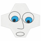 恐怖漫画顔デザインおもしろい サッカーボール (フラット)