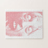 恐怖顔のハロウィンのパズル ジグソーパズル (横)