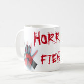 恐怖魔神のマグ コーヒーマグカップ (正面左)