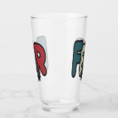 恐怖 タンブラーグラス (左)