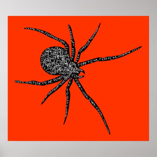 恐怖 ポスター (正面)