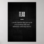 恐怖 ポスター (正面)