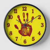 恐怖 壁時計 (正面)