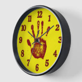 恐怖 壁時計 (傾斜)