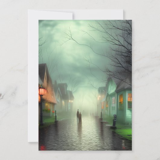 恐怖 招待状 (正面)