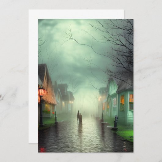 恐怖 招待状 (正面/裏面)