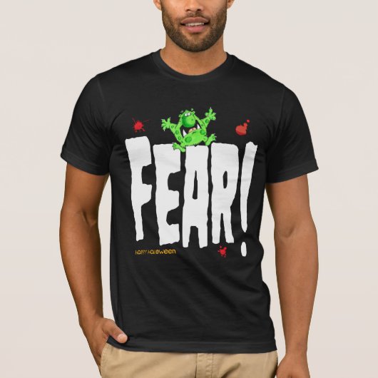 恐怖!!! Tシャツ (正面)
