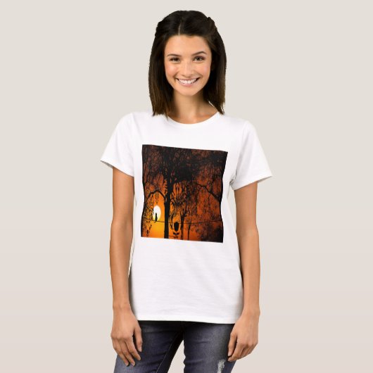 恐怖 Tシャツ (正面フル)