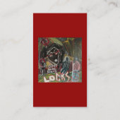 恐怖IIの禁止 名刺 (裏面)