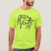 恐感動的怖に作られたキリスト教聖句 Tシャツ (正面)