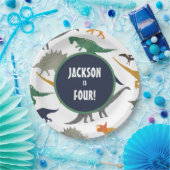 恐数々の竜紙プレート ペーパープレート (パーティー)