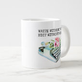 恐書れなく |ヴィンテージ ジャンボコーヒーマグカップ (正面右)