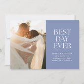 恐最高の怖の日結婚の発表 案内状 (正面)