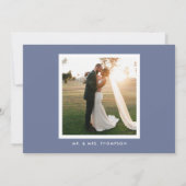 恐最高の怖の日結婚の発表 案内状 (裏面)