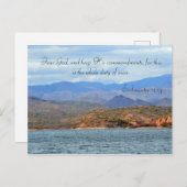 恐神と戒保めの葉書 ポストカード (正面/裏面)