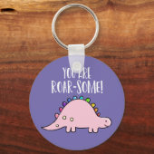 恐竜あなたはの友人のクラスメイトのバレンタイン キーホルダー (正面)