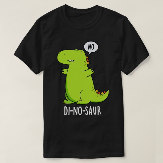 恐竜おもしろいのプンス1 Tシャツ (デザイン正面)