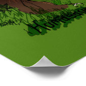 恐竜おもしろいの哲学もし神は存在しない… ポスター (角)