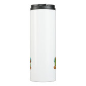 恐竜おもしろいアンティーク車の誕生日スクールボーイ タンブラー (裏面)