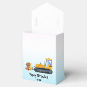 恐竜おもしろいトラクター少年新学期誕生日 フェイバーボックス (オープン)