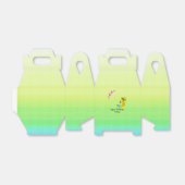 恐竜おもしろいパラグライダーのボード学校のパーティー子供 フェイバーボックス (折り畳みなし)