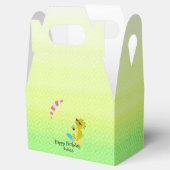 恐竜おもしろいパラグライダーのボード学校のパーティー子供 フェイバーボックス (オープン)