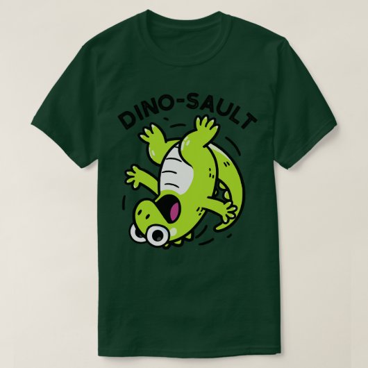 恐竜おもしろいプン1 Tシャツ (デザイン正面)