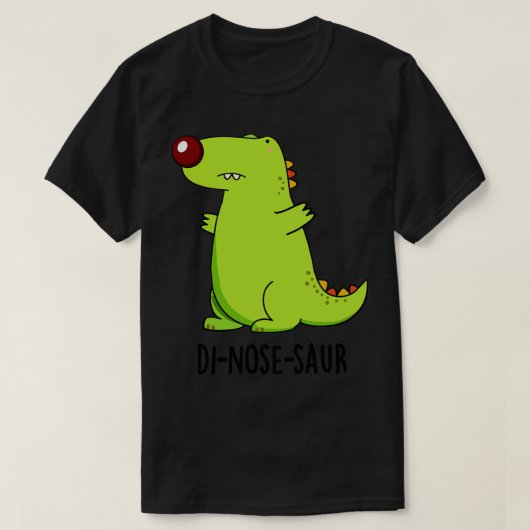 恐竜おもしろいプン Tシャツ (デザイン正面)