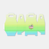 恐竜おもしろいヨット誕生日パーティーDIY名 フェイバーボックス (折り畳みなし)