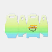 恐竜おもしろい学校バス誕生日パーティーDIY名 フェイバーボックス (折り畳みなし)