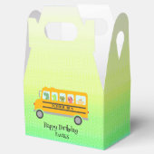 恐竜おもしろい学校バス誕生日パーティーDIY名 フェイバーボックス (オープン)
