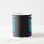 恐竜おもしろい小惑星すべて素晴らし コーヒーマグカップ (中央)