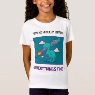 恐竜おもしろい小惑星すべて素晴らし Tシャツ