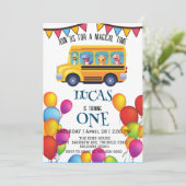 恐竜おもしろい新学期バスボーイ誕生日 セーブザデート (スタンド正面)